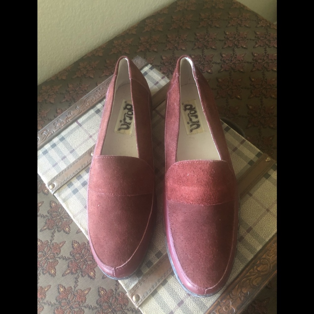 UIJOP Burgundy loafer Ginuwine leather